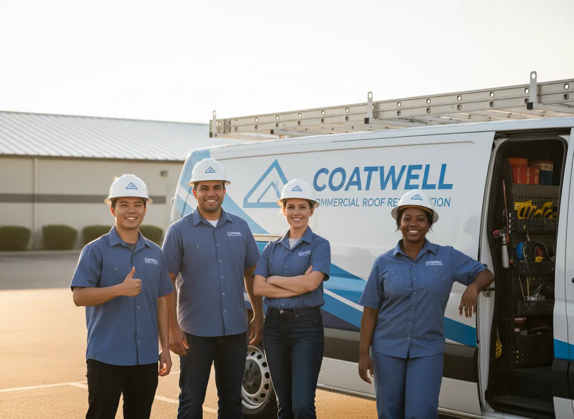 Commercial roof coating company in Munford, AL